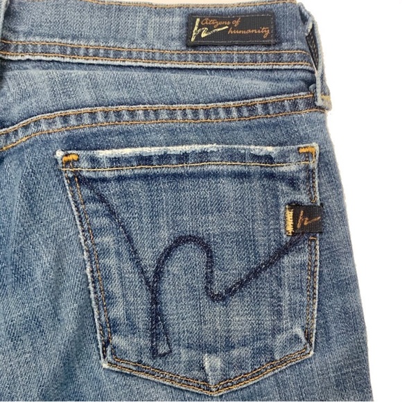 Citizens of Humanity Distressed
flare Jeans size 24 - Picture 9 of 11